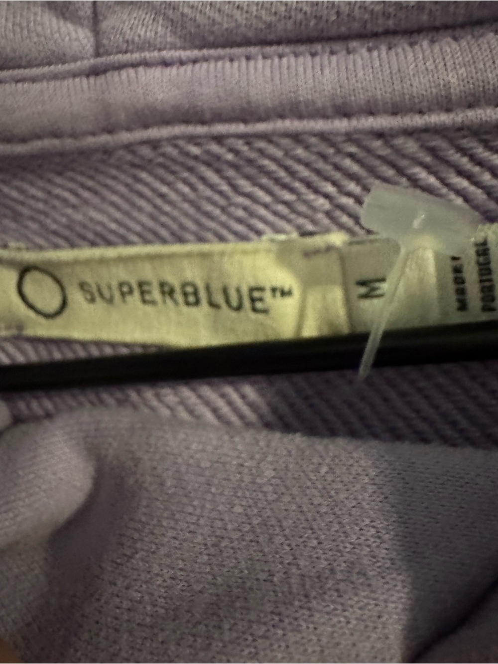 SUPERBLUE™ Lavender Sweatshirt EVERY WALL IS A DOOR - Picture 2 of 2
